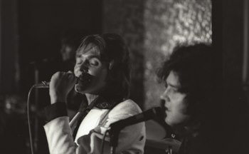 Billy Fury and Chris Raynor, 1974, De Montfort Hall.